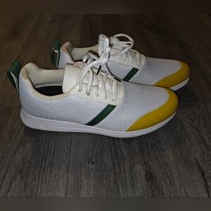 New, York Athletic The Henry White/Yellow/ Green Athletic Shoes Sizr 11
